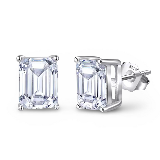 Emerald studs